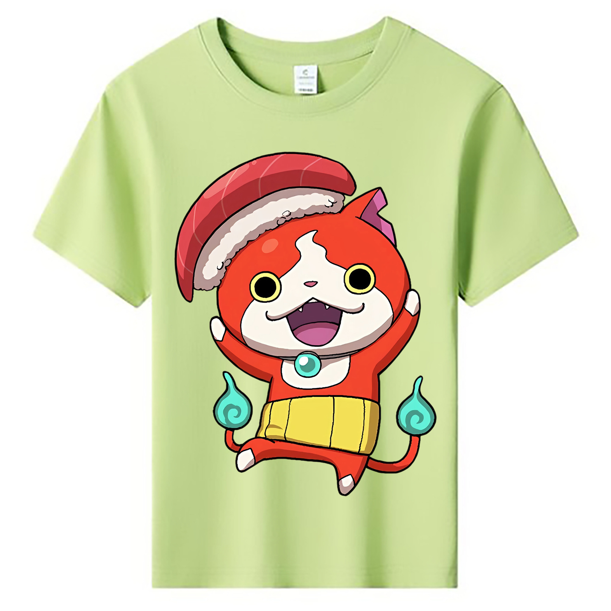 （画像用） 妖怪ウォッチ Yo-kai Watch 綿100％キッズTシャツ（フロントプリント）
